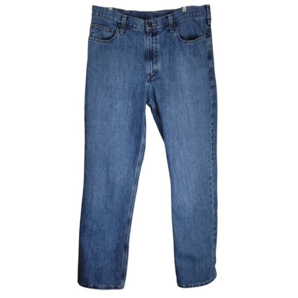 Carhartt Mens Relax Fit Work Jeans Size 36 - Picture 1 of 9
